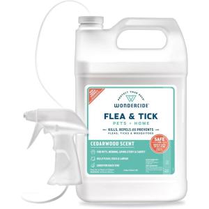 Wondercide – Flea, Tick & Mosquito Spray for Pets and Home with Natural Essential Oils – Killer, Control, Prevention, Treatment – Lemongrass 16 oz(Cedarwood)